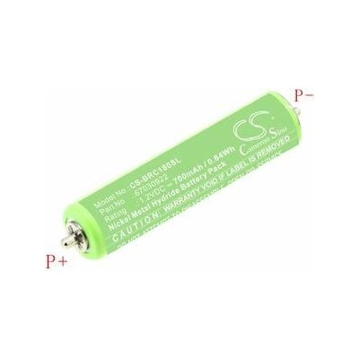 Baterie pro Braun 1000, 180, 2000, 3000, 4735, 5411, Cruzer1, Cruzer Z20, 700mAh, Ni-MH, 1.2V, 67030922, HQ – Zboží Živě