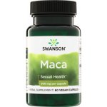 Swanson Maca Horská Lepidium meyenii 500 mg 60 kapslí – Hledejceny.cz