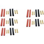 Fusion Konektor zlacený 4.0mm se smrťovacími bužírkami 10 párů – Zboží Dáma