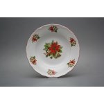 Bohemia Porcelán 1987 Talíř hluboký 24,5cm Verona Vánoční hvězda FCL – Zboží Dáma