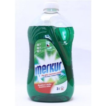 Merkur gel na bílé i barevné prádlo 60 PD 3 l
