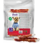 JK ANIMALS Meat Snack Duck Wrapped Sticks, wrap s kachním masem na buvolí tyčince, 500 g – Zboží Mobilmania