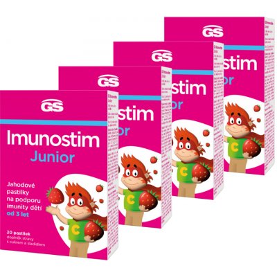 GS Imunostim Junior 4 × 20 pastilek – Hledejceny.cz
