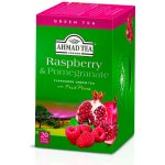 Ahmad Tea Zelený čaj s malinou a granátovým jablkem 20 x 2 g – Sleviste.cz