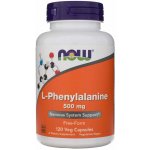 NOW FOODS L-Phenylalanine 500 mg 120 rostlinných kapslí – Hledejceny.cz