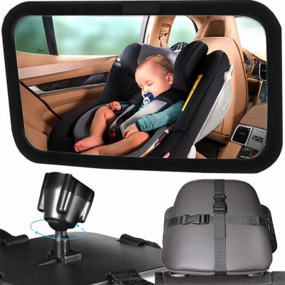 Verk Group zrcátko pro pozorování dítěte 16,5 cm x 26,5 cm černé – Zboží Dáma