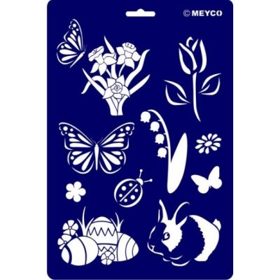 Šablony pro různé techniky 20x30cm velikonoce – Zbozi.Blesk.cz