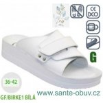 Santé GF Birke 1 dámské pantofle suchý zip bílá – Hledejceny.cz