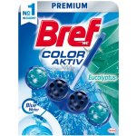 Bref Color Aktiv tuhý WC blok Eukalyptus 50 g – Zboží Dáma