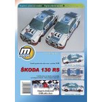 Vystřihovánka Škoda 130RS Rallye Monte Carlo 1977 – Sleviste.cz