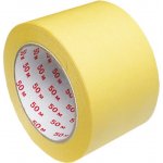 COpack Lepicí páska maskovací krepová 50 m x 75 mm žlutá