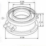 Bosch adaptér připojovací 80/125 s měřícími body 7738112714 – Zboží Dáma