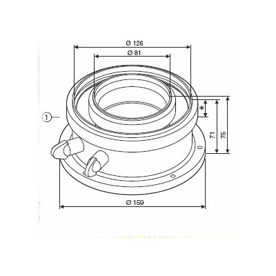 Bosch adaptér připojovací 80/125 s měřícími body 7738112714 – Zbozi.Blesk.cz