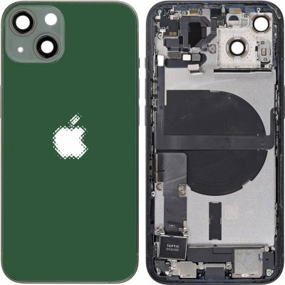 Kryt Apple iPhone 13 - Zadní Housing s Malými Díly (Green), Green – Zboží Živě