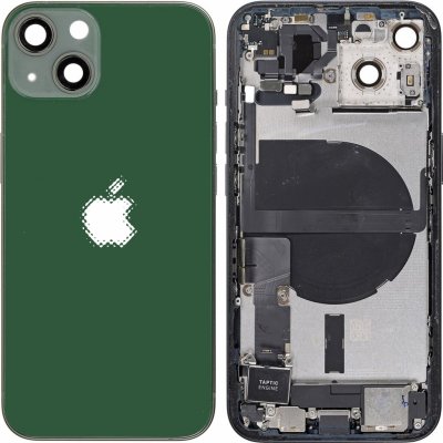 Kryt Apple iPhone 13 - Zadní Housing s Malými Díly (Green), Green – Zboží Mobilmania