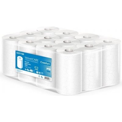 Velvet Prof-2vrst bílé 52m 12rolí – Sleviste.cz