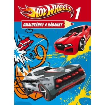 Hot Wheels 1 Omalovánky a hádanky