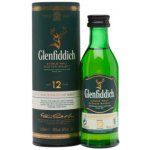 Glenfiddich 12y 40% 0,05 l (holá láhev) – Hledejceny.cz