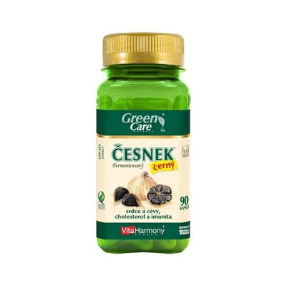 VitaHarmony Černý česnek fermentovaný 500 mg 90 kapslí – Hledejceny.cz
