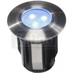 Venkovní LED svítidlo Alpha, 0,5 W, modrá, zápustné pojezdové – Zbozi.Blesk.cz