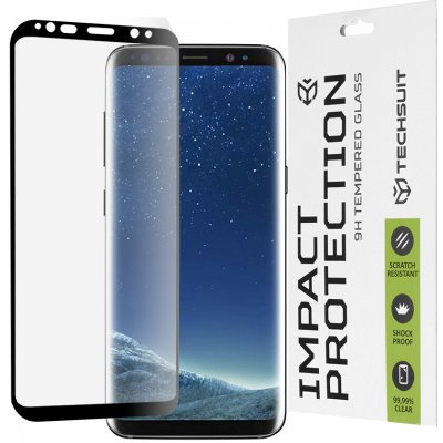 Techsuit ochranné sklo 111D pro Samsung Galaxy S8 černé 156355 – Zboží Živě