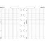 Filofax Finance náplň kapesních diářů formát A7 20 listů – Zboží Mobilmania