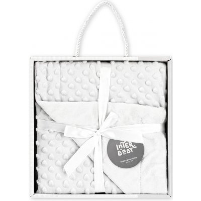 INTERBABY deka extra měkká kuličky BÍLÁ – Hledejceny.cz