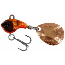 Westin Třpytka DropBite Tungsten Spin Tail Jig Fire Craw 2,2cm 18g