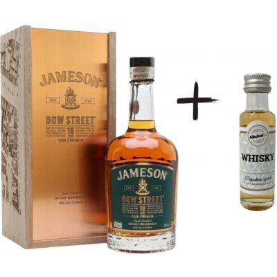 Jameson Bow Street + miniatura 18y 46% 0,7 l (holá láhev)