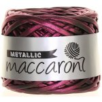 Maccaroni Metallic vínově hnědá 08 – Zboží Dáma