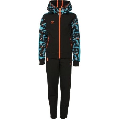 Umbro Bleiz chlapecká tepláková souprava černá – Sleviste.cz
