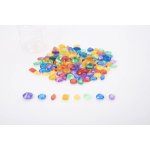 Tickit Průsvitné barevné drahokamy – Zboží Dáma