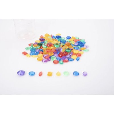 Tickit Průsvitné barevné drahokamy – Zboží Dáma