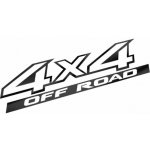 E-cut.cz Samolepka 4x4 off road - 20x5.6 cm – Zboží Živě