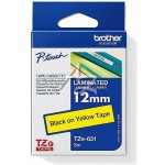 Brother TZE-631, černý tisk žlutý podklad 8 m x 12 mm – Sleviste.cz