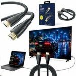 3mk Hardy HDMI 2.1 0,5 m, černý 5903108774925 – Hledejceny.cz