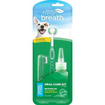 Tropiclean Oral Kit Small sada 59 ml – HobbyKompas.cz