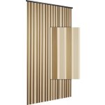 Závěs do dveří LINTEN HQ zlatá/krémová 90x220 cm – Sleviste.cz