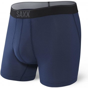 Saxx Quest Quick Dry Mesh Boxer Brief Fly dark charcoal II