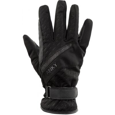 Zimní rukavice Anky Softshell Černá