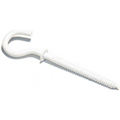 Hák s límcem, 3,4x54mm, bílý lak – Hledejceny.cz