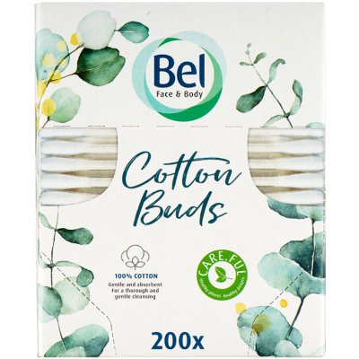 Bel Face & Body Cotton vatové tyčinky krabička 200 ks – Zboží Dáma