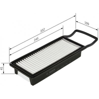 Vzduchový filtr BOSCH 1 987 429 191 – Hledejceny.cz