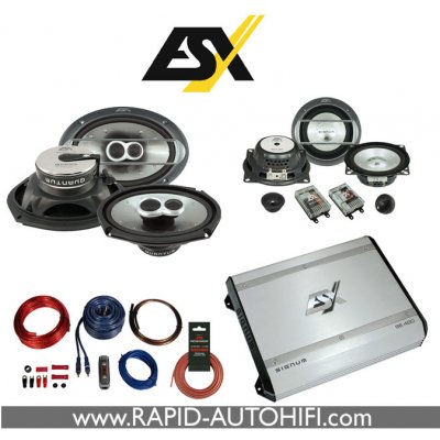 ESX Audio SE460 + SE4.2C a QX693 – Zboží Mobilmania