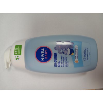 Nivea Baby Head To Toe Shower Gel jemný sprchový gel na tělo a vlasy 500 ml – Zboží Dáma