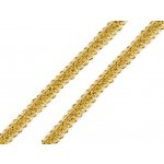 Leonský prýmek Varianta: 2 zlatá, Balení: 13.5 m – Zboží Dáma