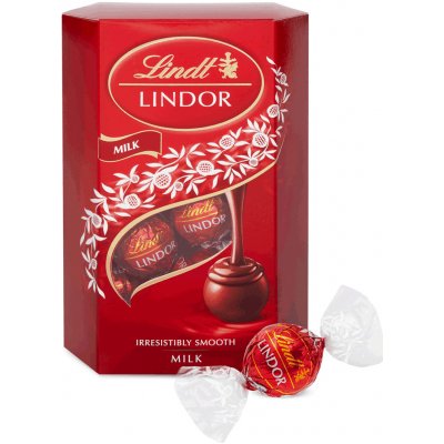 Lindt Lindor mléčná čokoláda 50 g – Hledejceny.cz