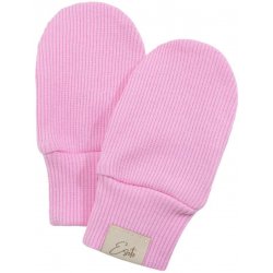 Esito Kojenecké rukavice žebrované Color Pink