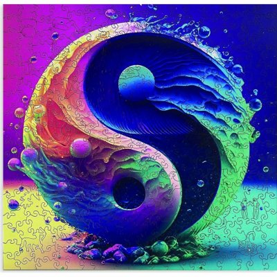 WOODEN Dřevěné Jin Jang 300 dílků – Hledejceny.cz