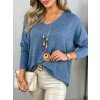 Dámský svetr a pulovr Fashionweek dámská tunika svetrová halenka s přívěskem It-Asteria Jeans